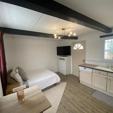 Maisonnette Type Climatisee Avec Terrasse Exterieure Et Barbecue